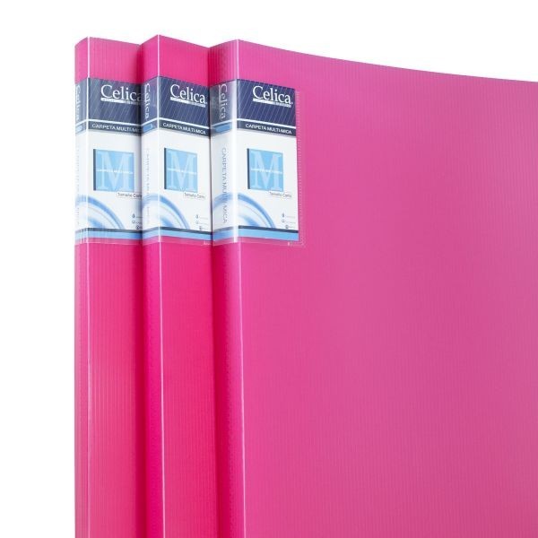 CARPETA MULTIMICA C20 CTA. SEMITRASL.ROSA CELICA E.20 C.120